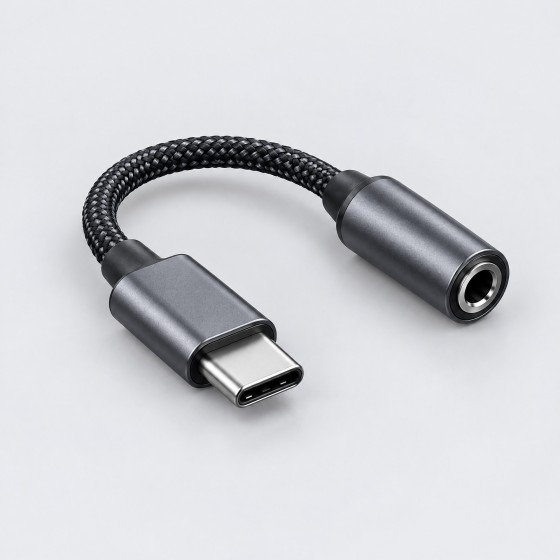 USB-C 至 3.5mm 音讯转接器